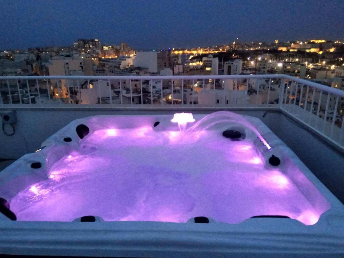 Wonderful Apartments With Shared Jacuzzi And Panorama Rooftop Gzira Zewnętrze zdjęcie