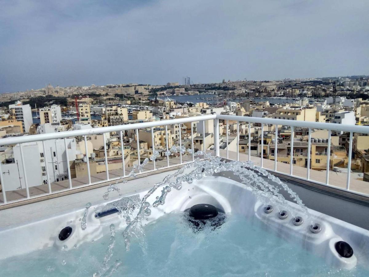Wonderful Apartments With Shared Jacuzzi And Panorama Rooftop Gzira Zewnętrze zdjęcie