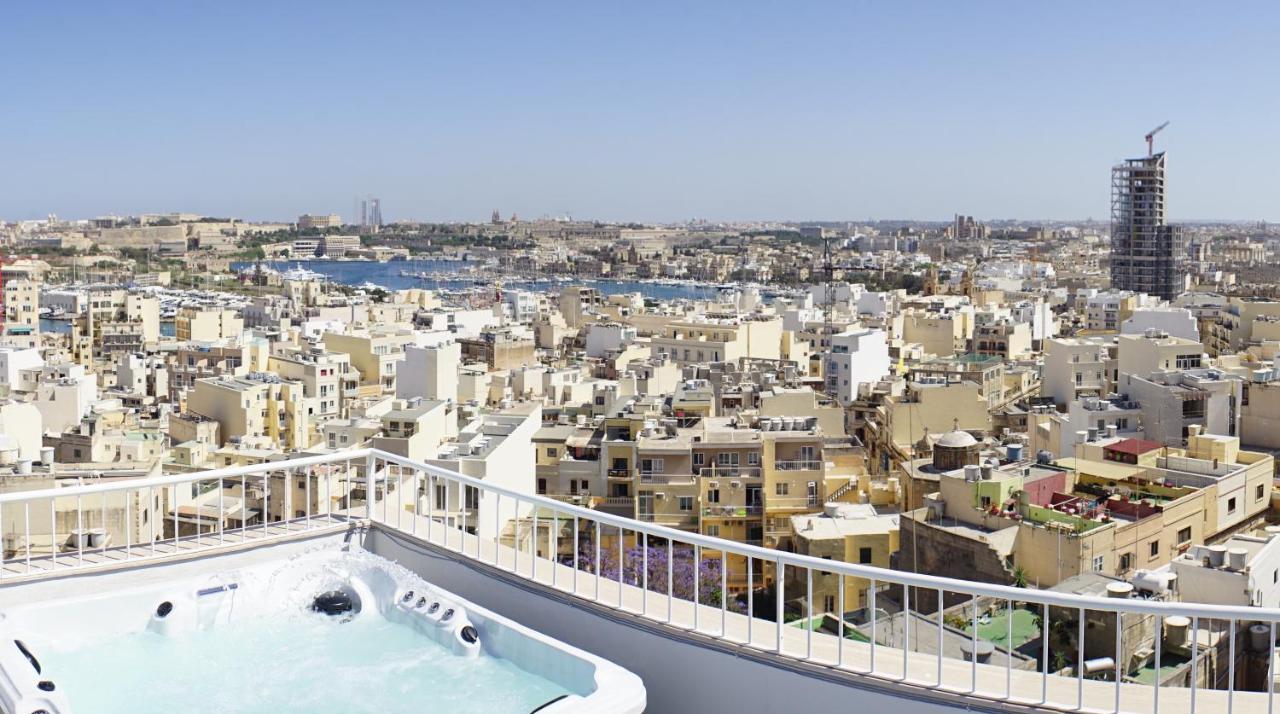 Wonderful Apartments With Shared Jacuzzi And Panorama Rooftop Gzira Zewnętrze zdjęcie